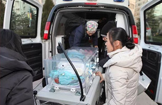 渭源县妇婴监护型护送
